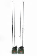 Set Pescuit Crap: 2 x Lansete Ultegra XT Carp 3.90m + 2 x Mulinete Pro FL UltraCast 9000