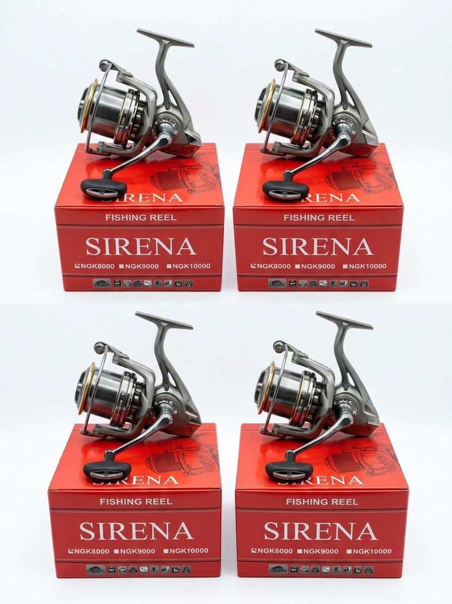 Set 4 Mulinete SIRENA NGK8000