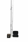 Set Pescuit: Lansetă Carp Pro FL Viper 3.90m + Mulinetă FL Specialist Catfish 9000 + Set Avertizori cu Stație (4+1)