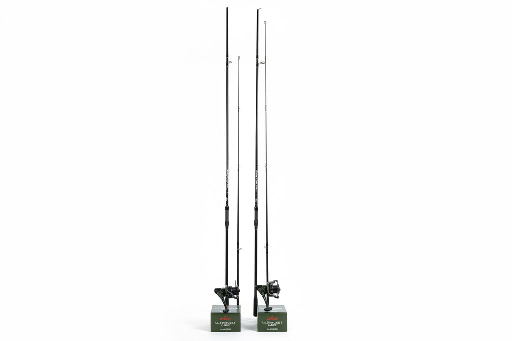 Set 2 Lansete PRO FL Strong Carp 3.90m 3.5LB + 2 Mulinete PRO FL UltraCast Carp FLX-9000