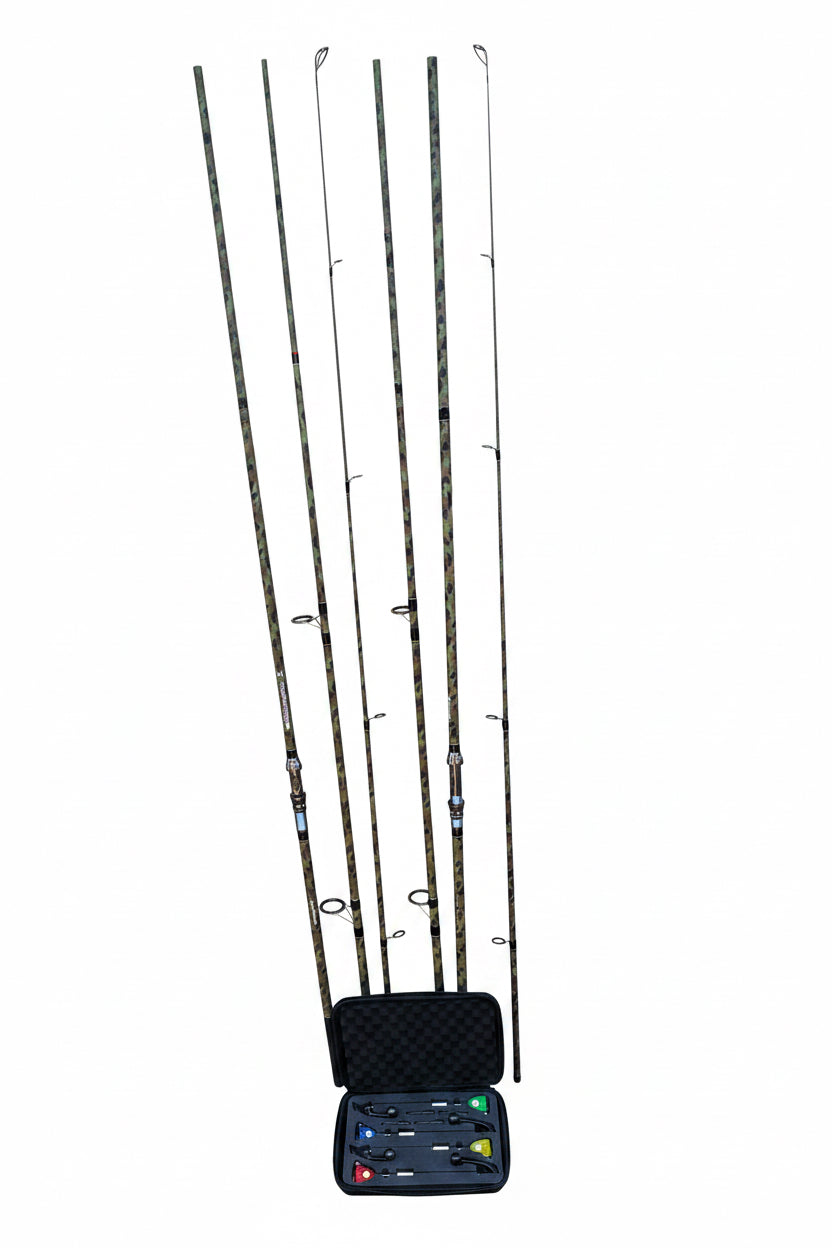 Set 2x Lansete Cool Angel Carp Special Forces 3.9m (3.75 lbs) + Set 4 Swingere