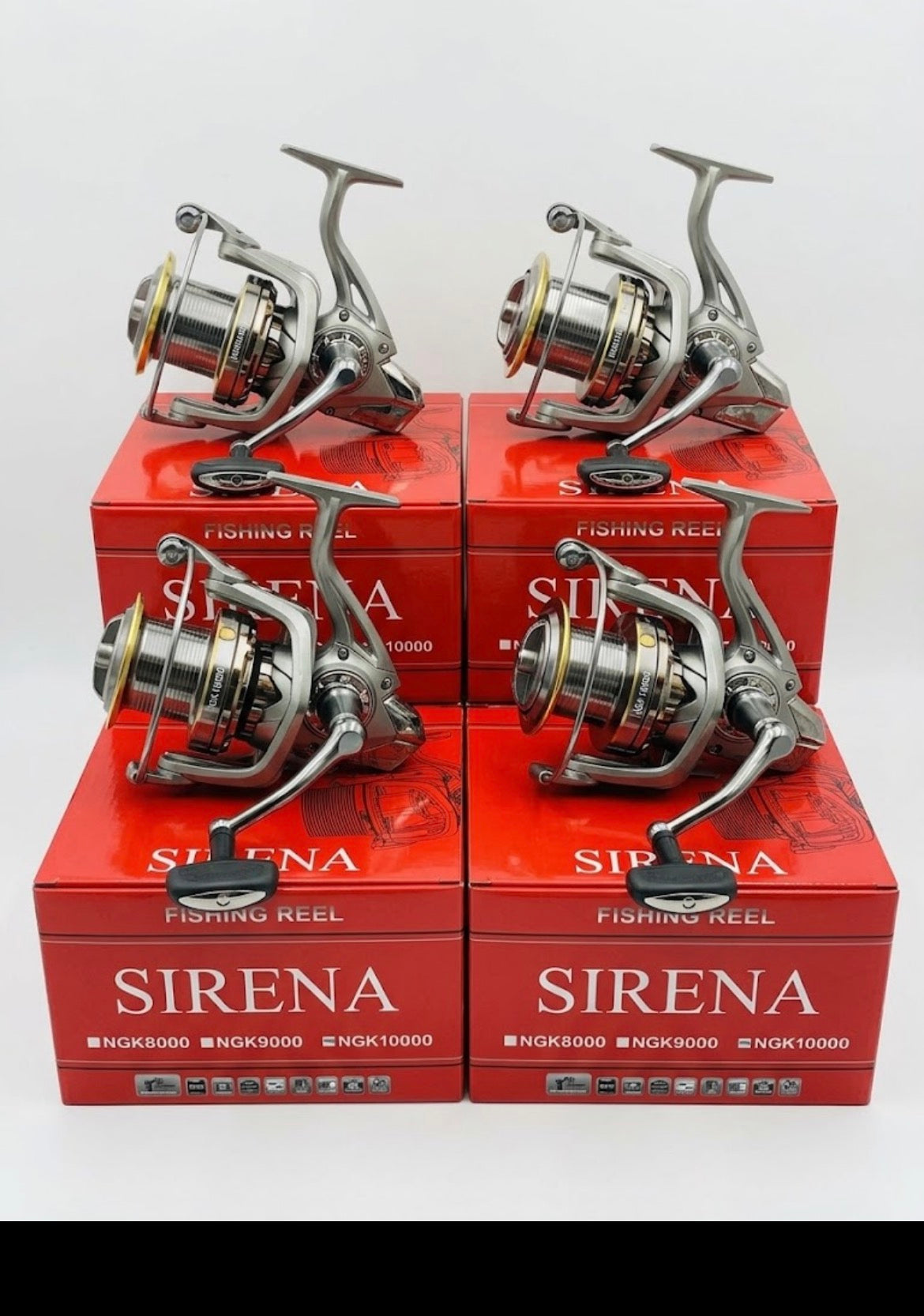Set 4 Mulinete SIRENA NGK10000