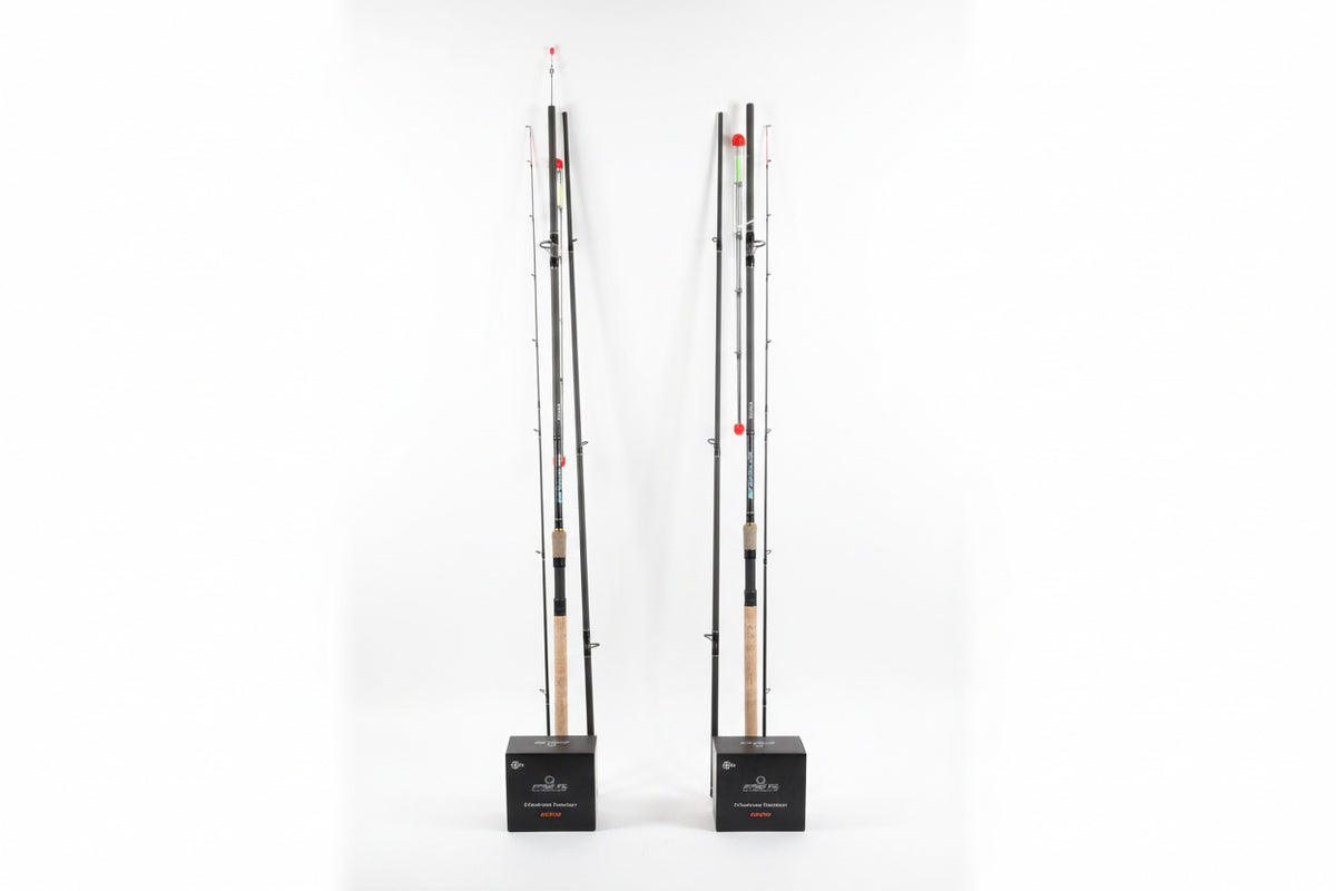 Set 2x Lansete Saimino Sensitive + 2x Mulinete PROFL Method Feeder 6000 Long Cast