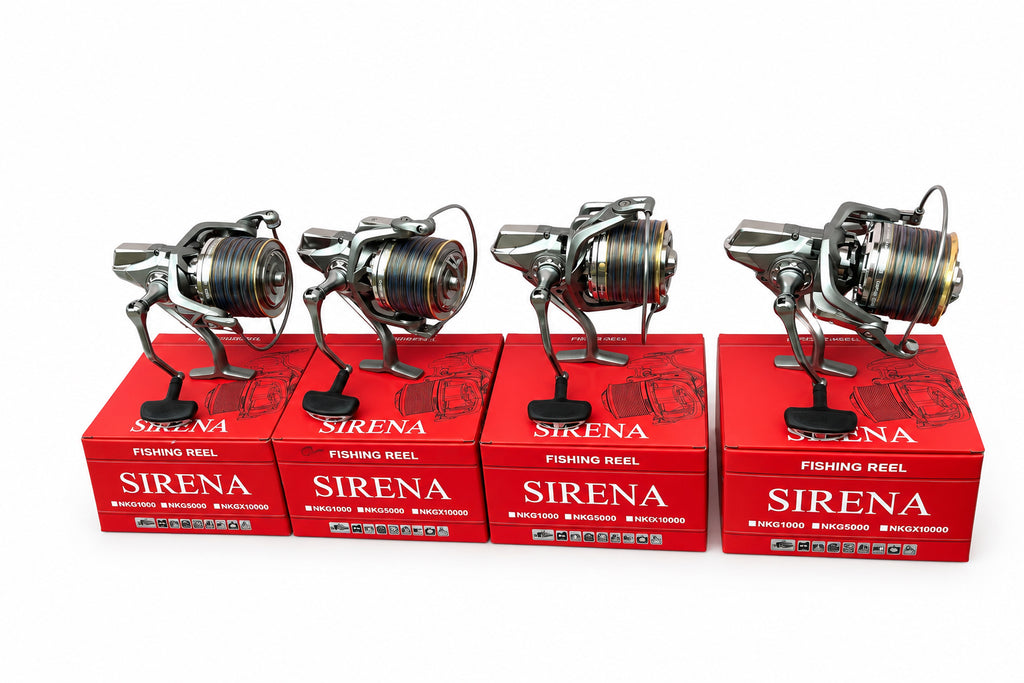 Set 4 Mulineta Sirena NGK8000 echipate cu fir 0,35mm