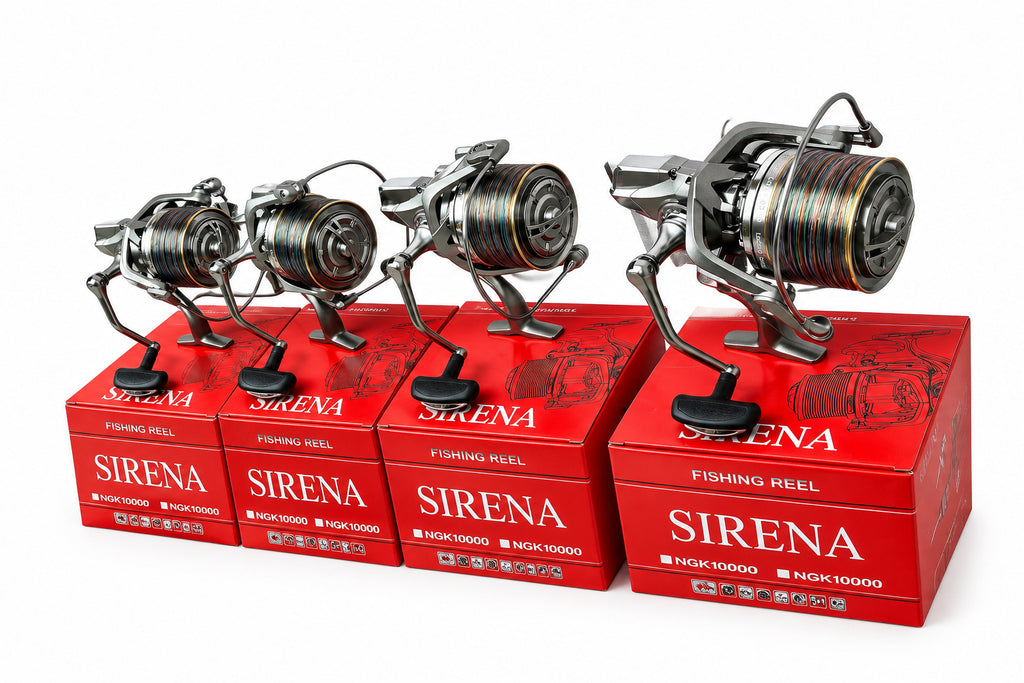 Set 4 Mulineta Sirena NGK8000 echipate cu fir 0,35mm