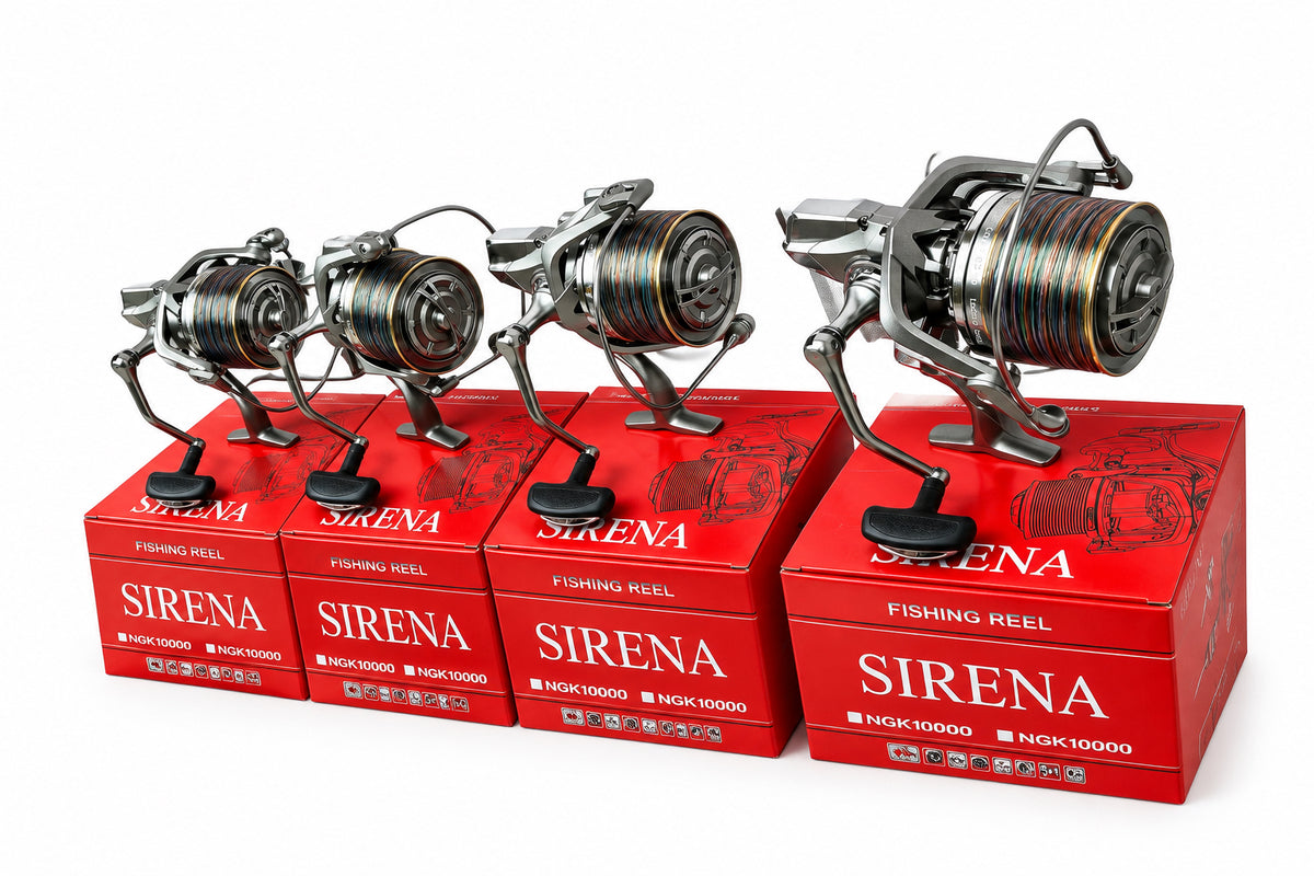 Set 4 Mulineta Sirena NGK8000 echipate cu fir 0,35mm